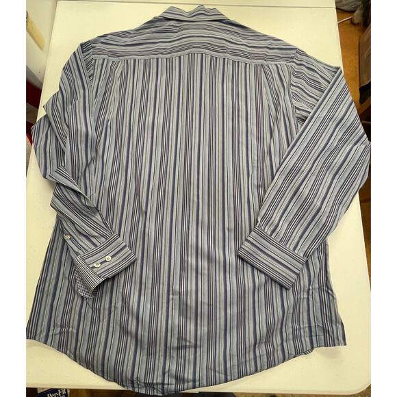 Men’s Large Johnston & Murphy Button Up Long Sleeve Shirt - Picture 9 of 9
